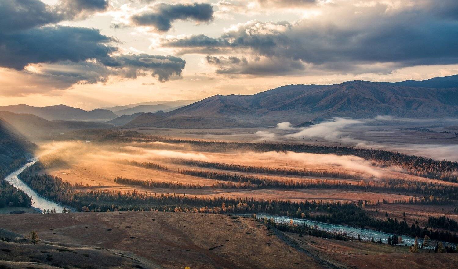 горы.алтай. осень. аргут., Евгений Дроботенко