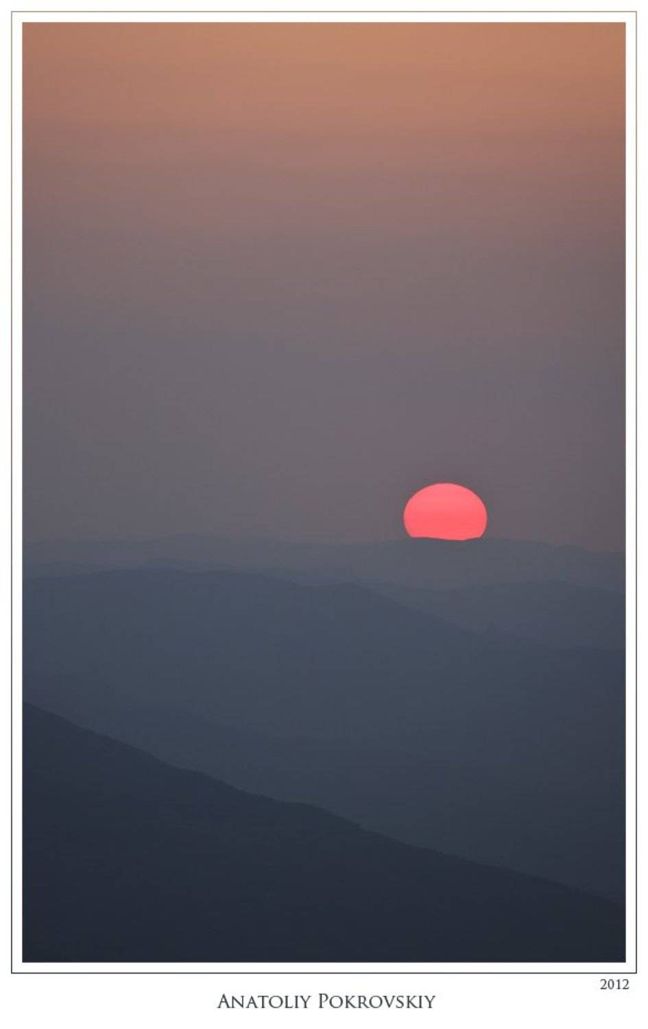 крым, горы, демерджи, рассвет, восход, весна, солнце, анатолий покровский, Анатолий Покровский