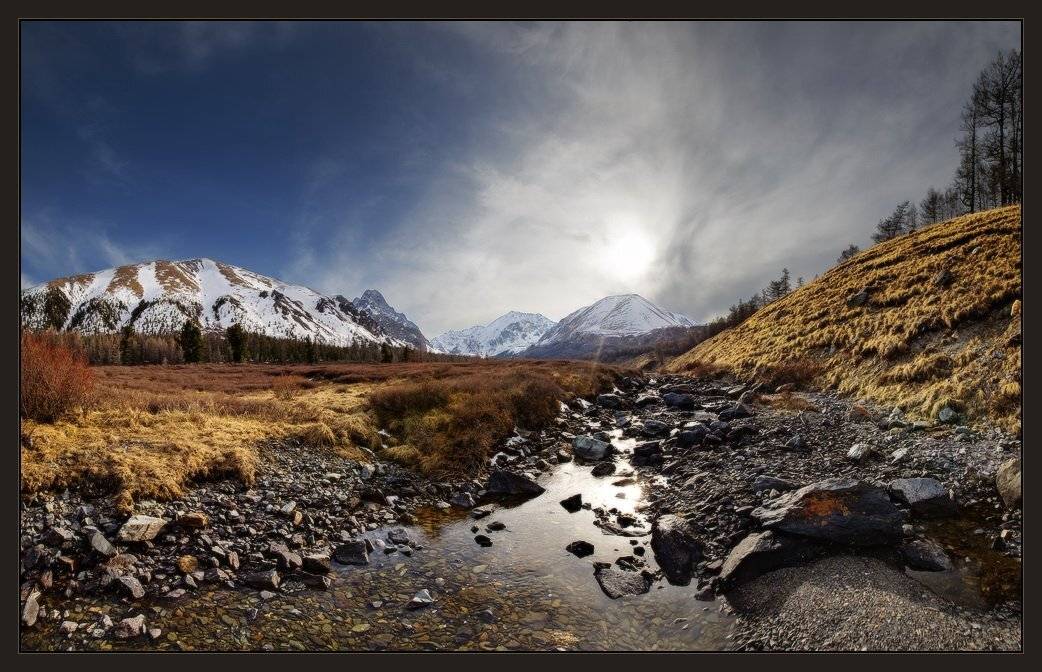 алтай, маошей, каракабак, ручей, весна, вечер, горы, ярославский, виталий, Виталий из Н-ска