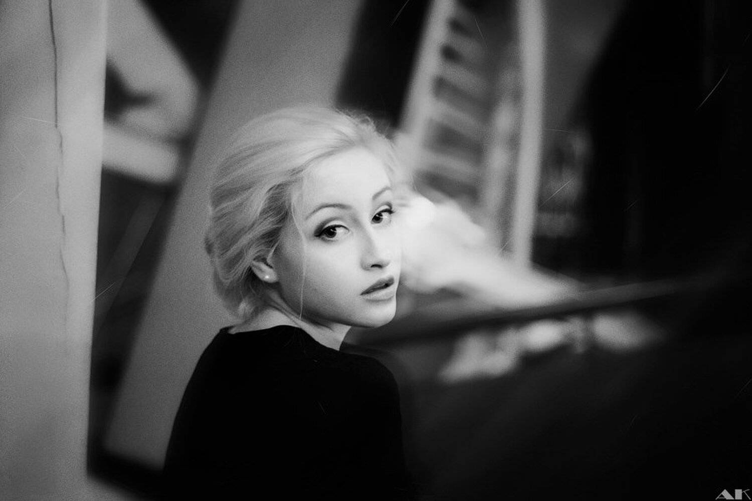 portrait, b/w, Колбая Александр