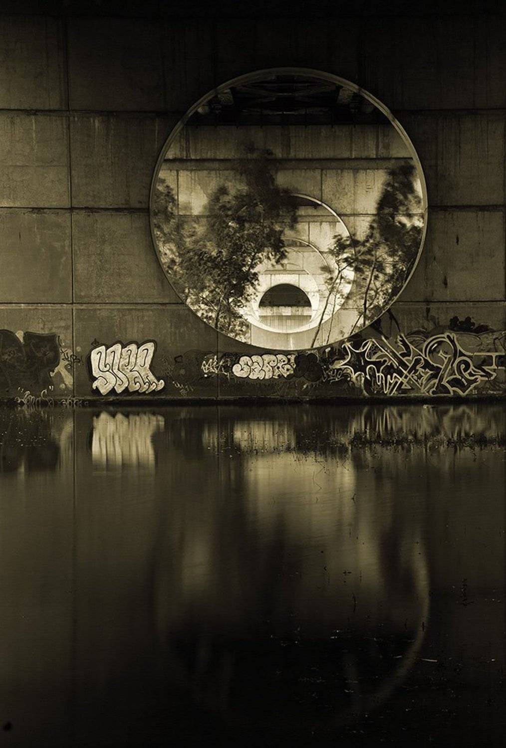 город.,	 мост, разлив,	 река, Александр