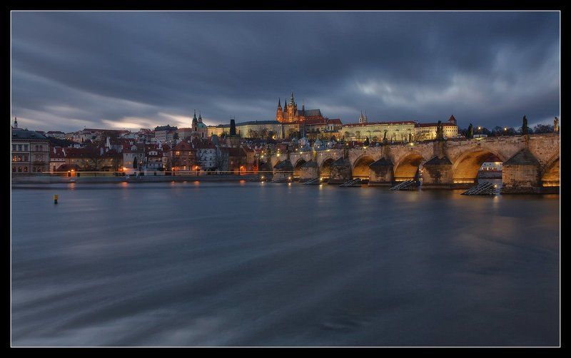 прага, praha проПрагу, Влтаву, Карлов мост и Градчаны (II)... фото превью