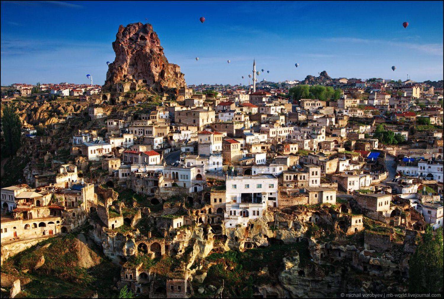 турция, каппадокия, крепость ортахисар, Михаил