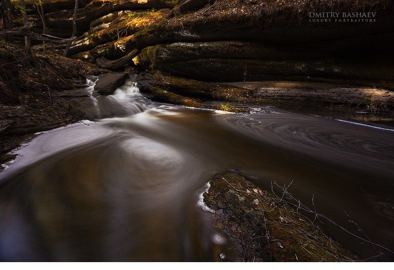 южный урал, р. каменная, россия Водопадик на Каменной фото превью