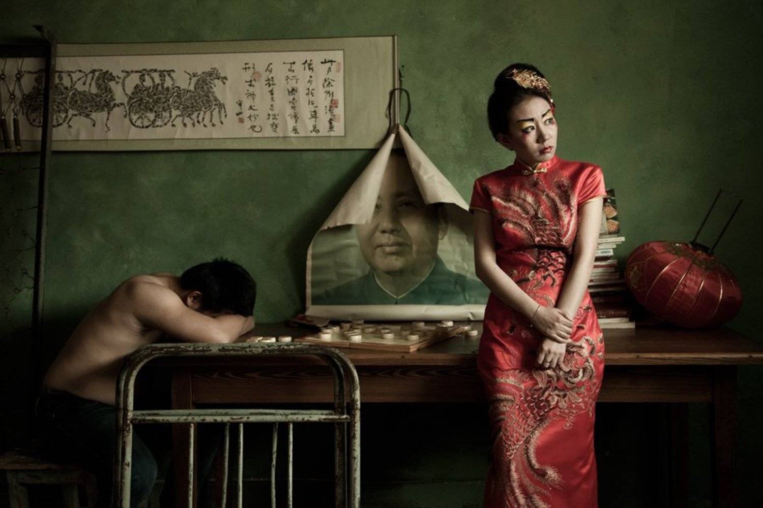 chinese, umbrella, Олег Семенец