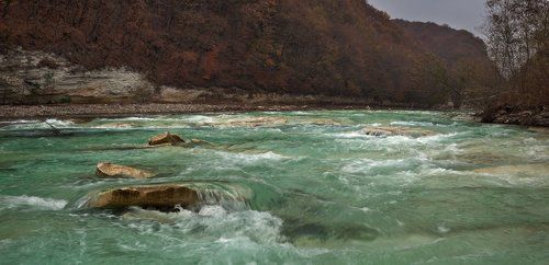 Бирюза и охра