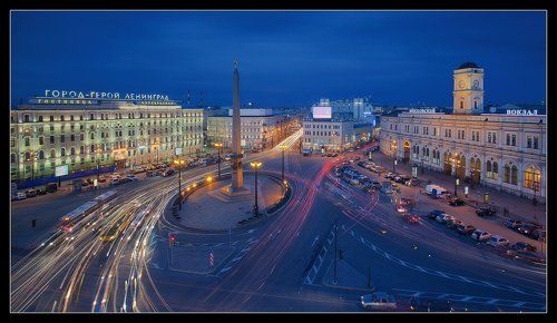 проПитер и Площадь Восстания...