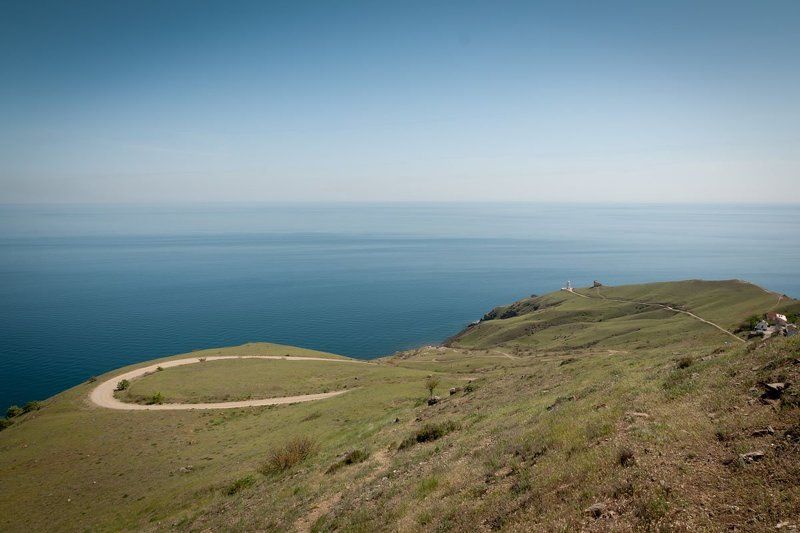 мыс, меганом., восточный, крым, в, мае  фото превью