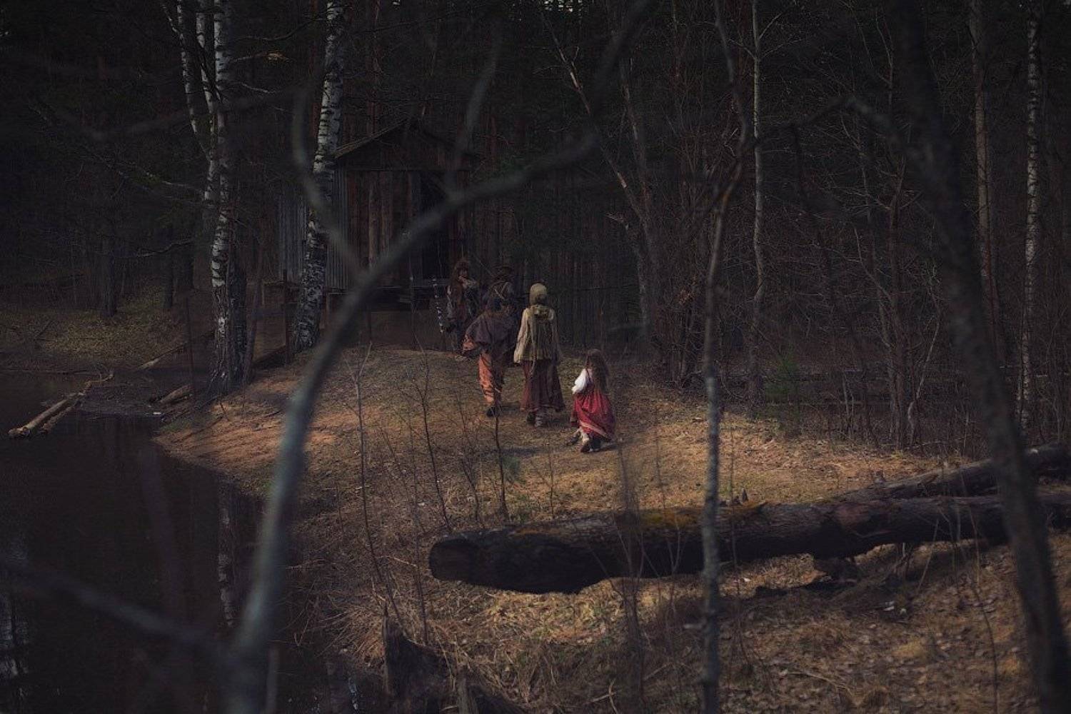 сказа, лес, репортаж,персонаж, избушка, река, берег, чаща, dyadyavasya, Дмитрий Шамин