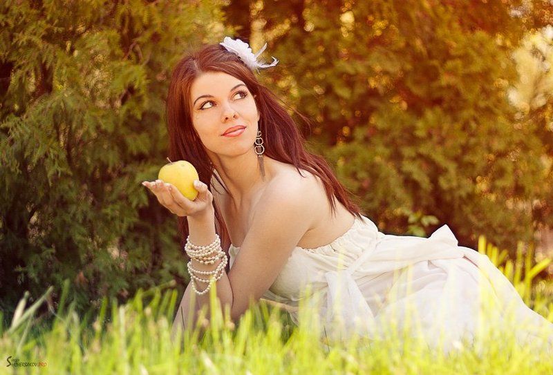 портрет, 2012, красивая, девушка Мила фото превью