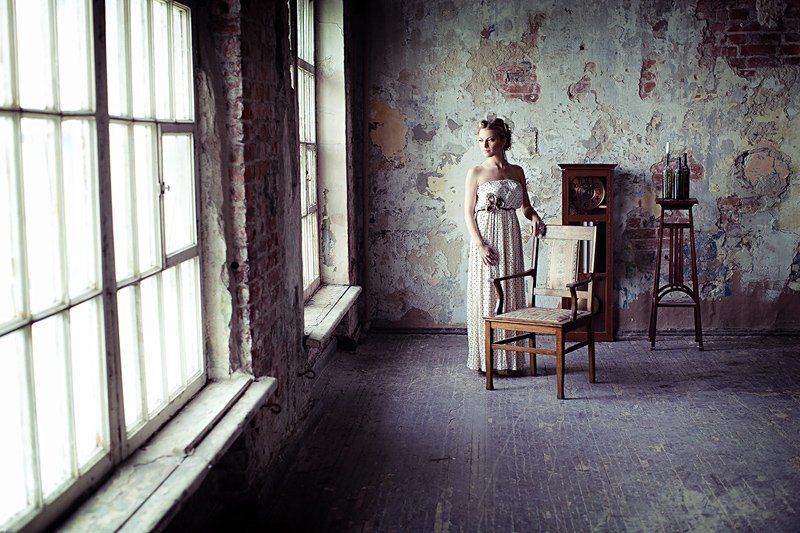 портрет, студия, lensbaby alone with time фото превью