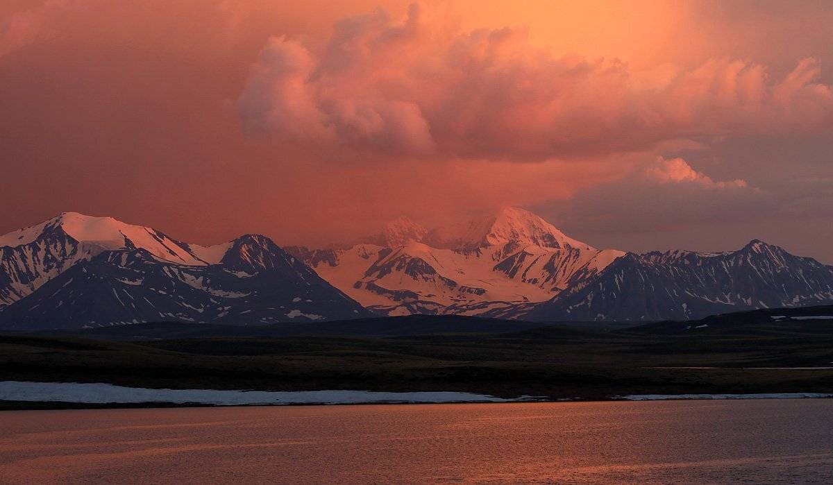 закат,  джагыртау, укок, алтай, Артем Головин