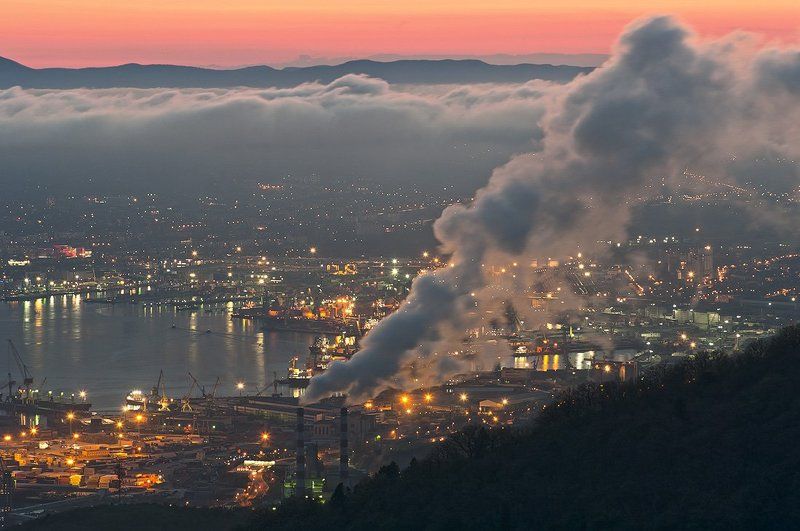 новороссийск, вечер Мультивселенная... фото превью