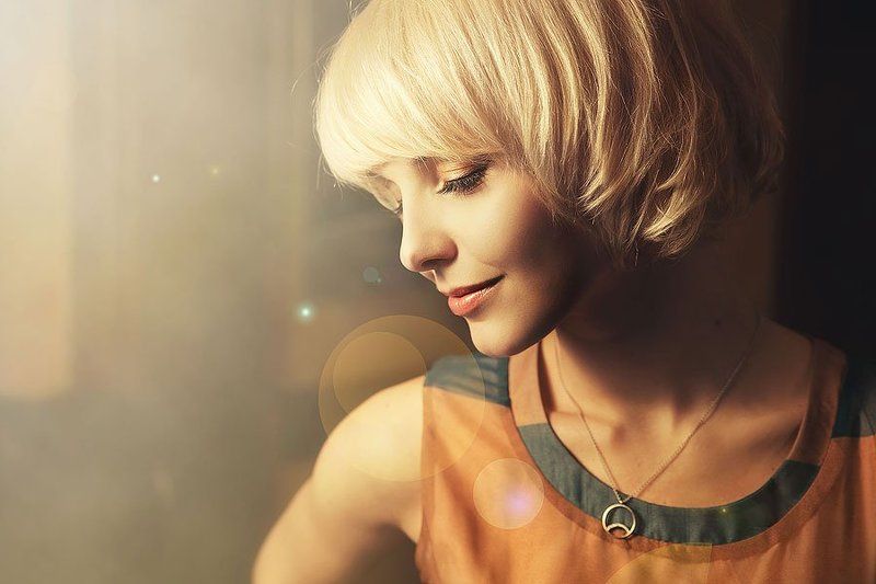 девушка, портрет, фешен, жанр, нежность  фото превью