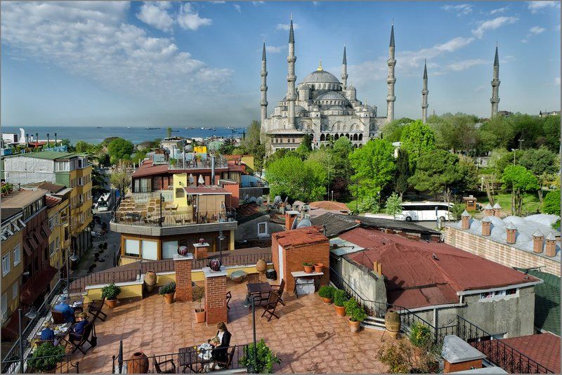 стамбул, istanbul,голубая мечеть,sultanahmet camii Из жизни Карлсонов ) фото превью
