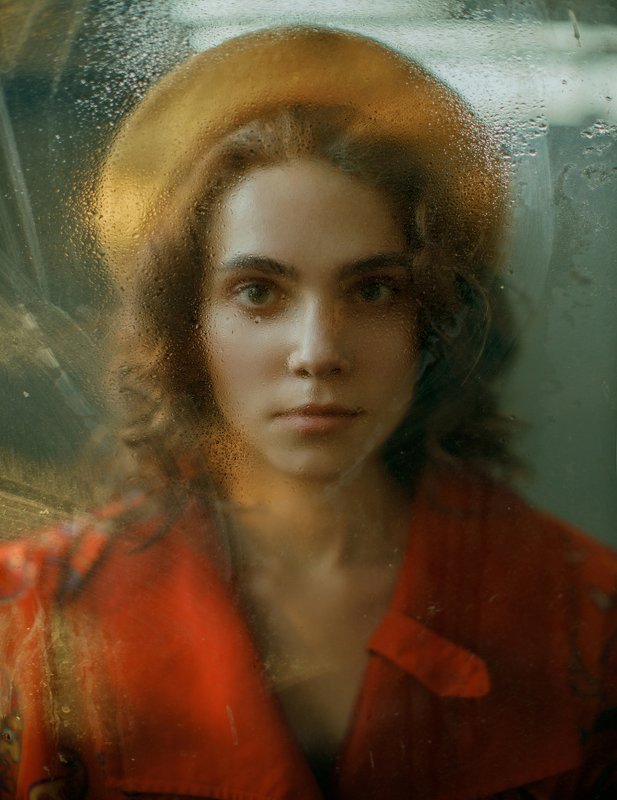 portrait, портрет, girl, brunette, portraiture, indoor, девушка, молодость,august, ламповый, retouch, ретушь, цвет, cinematic, drops, blurring Anna фото превью