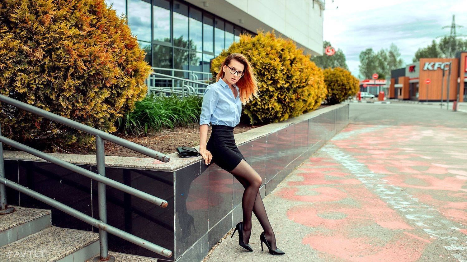 портрет, улица, парк, сквер, прогулка, уличная, уличный, на улице, девушка, Сухарь Александр