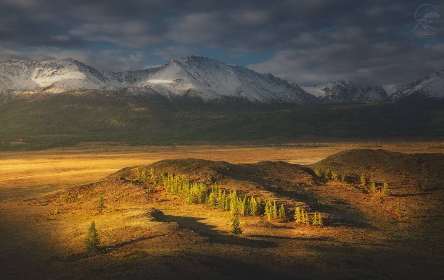 пейзж, природа, горы, алтай, курай, осень, Анатолий Гордиенко