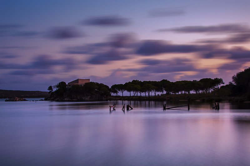 long exposure;sescape;clouds;nd filter;corsica;corse;pianottoli; Le temps passe фото превью