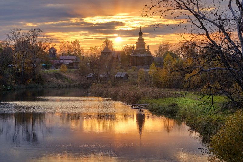 Осень в Суздале фото превью