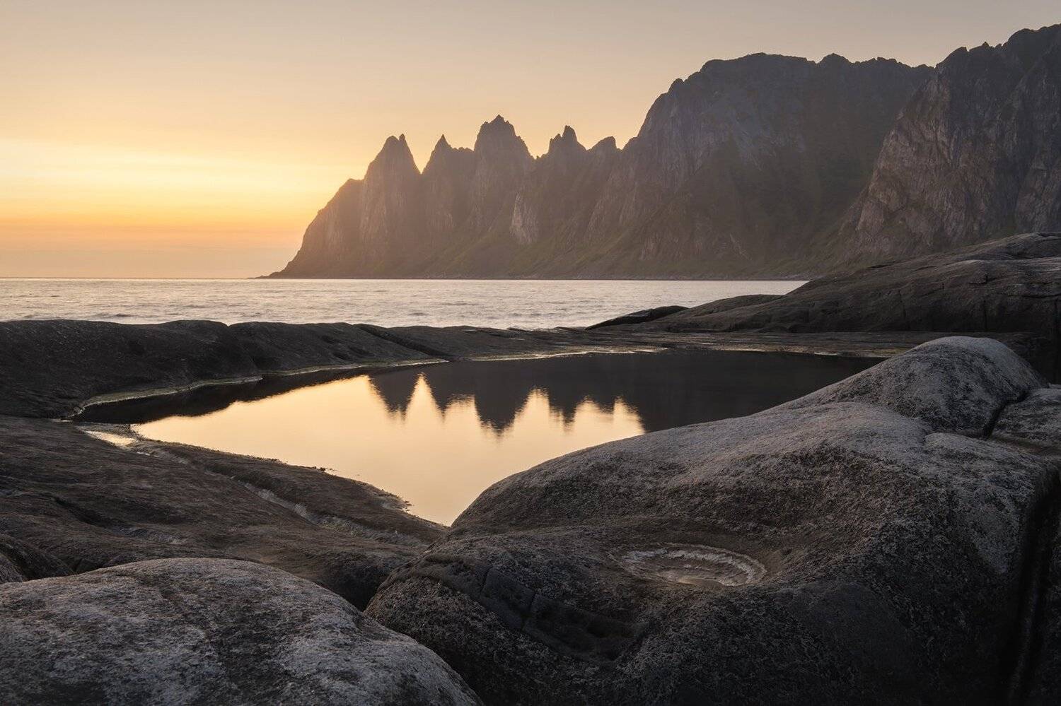 Норвегия, Сенья, зубы дракона, приливные ванны, Скандинавские горы, Арсений Кашкаров