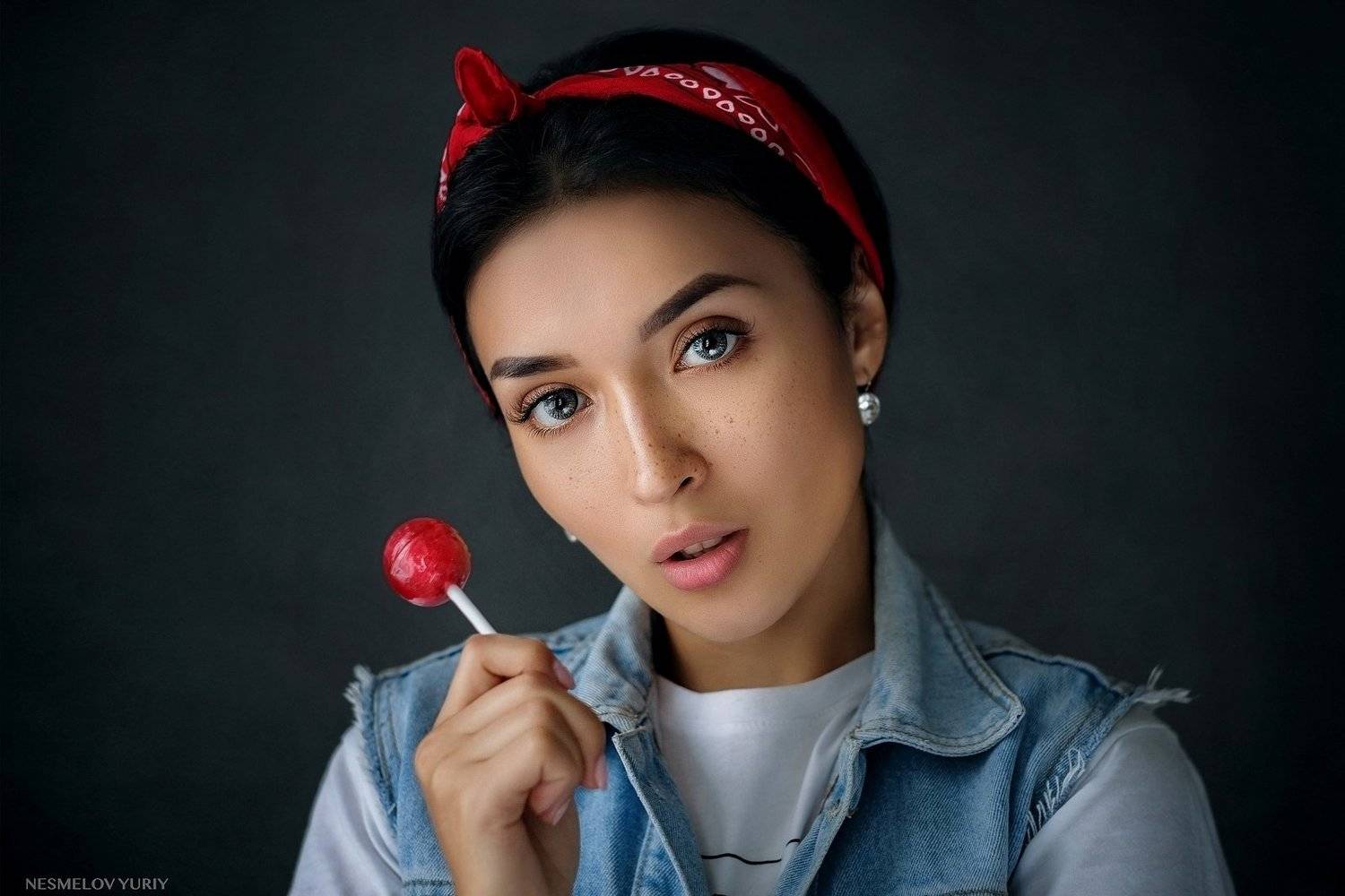 girl, portrait, art, девушка, портрет, Несмелов Юрий