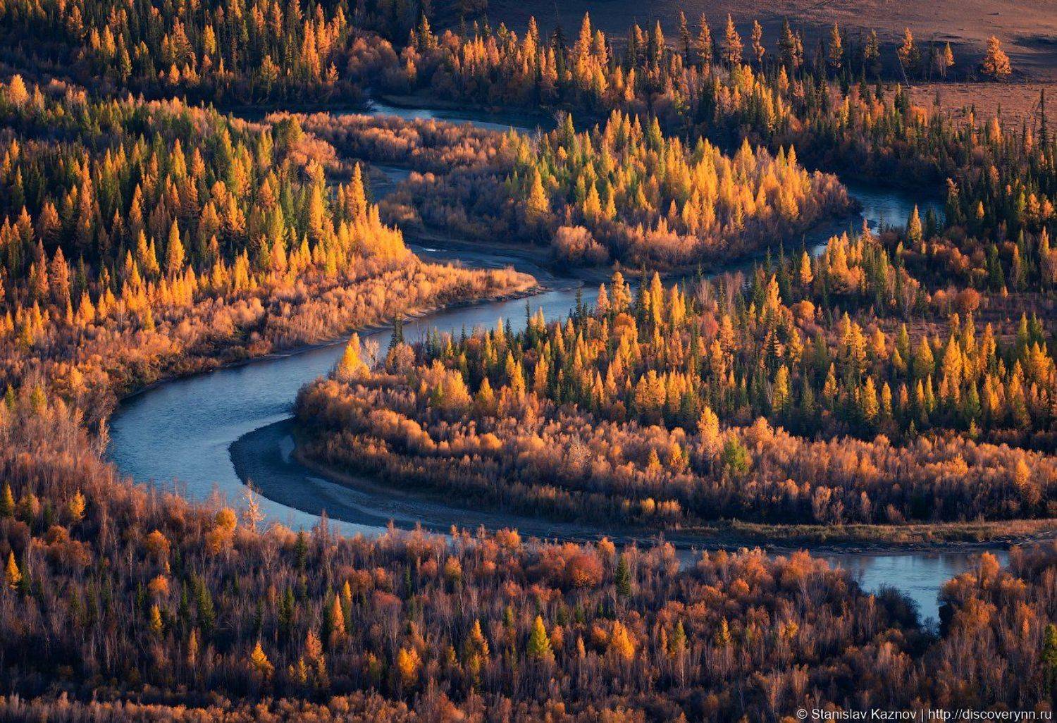 осень, Алтай, Станислав Казнов