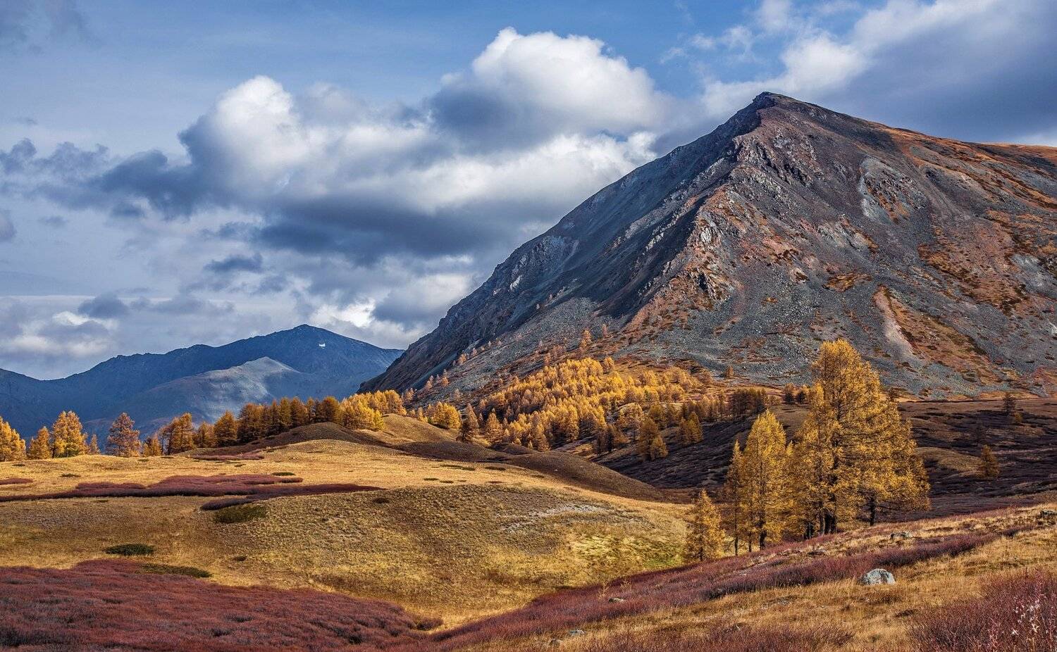 горы. алтай. осень., Евгений Дроботенко