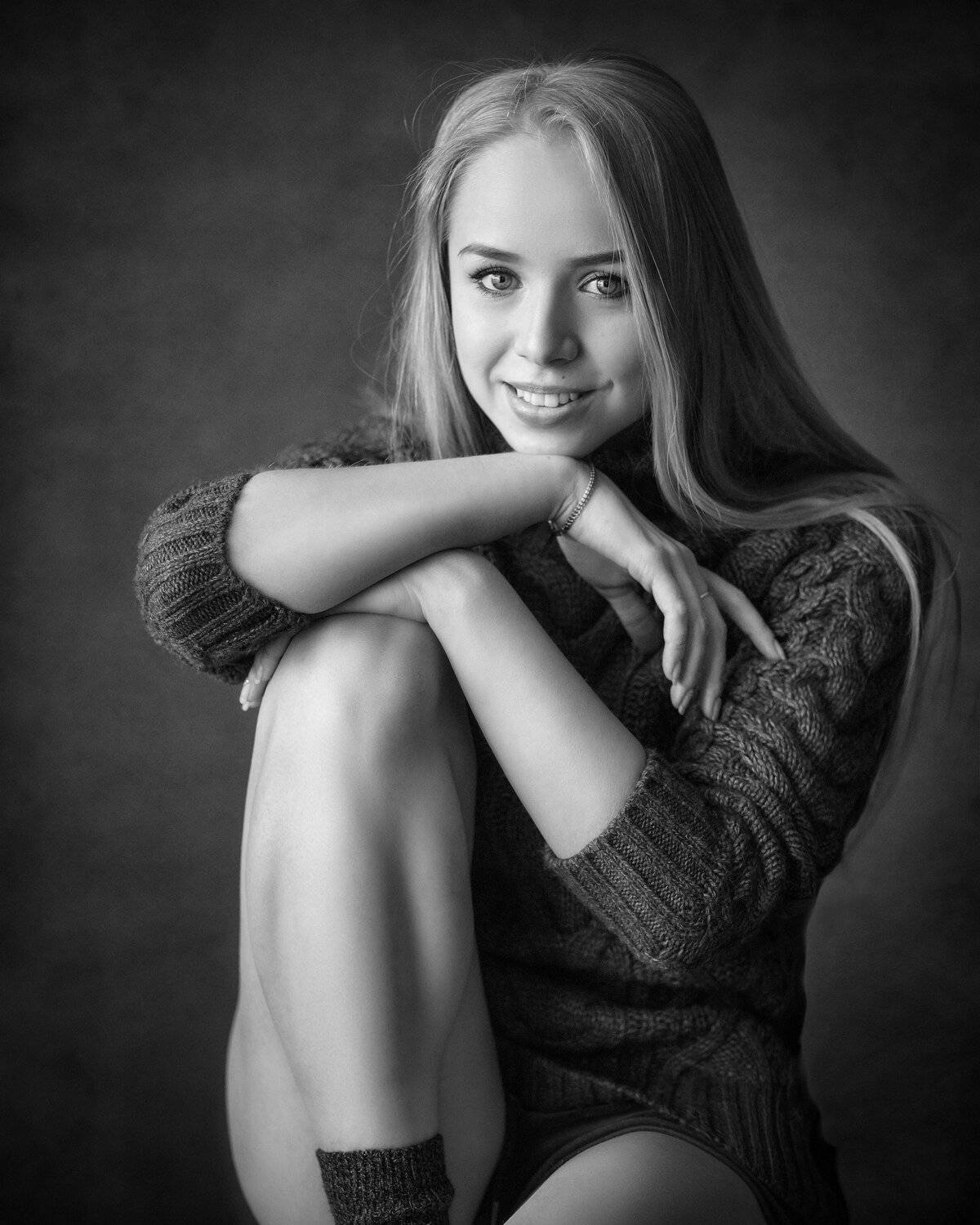 девушка, портрет, Илья Филимошин