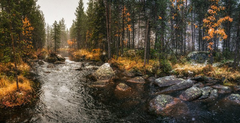 сНежная осень ... фото превью