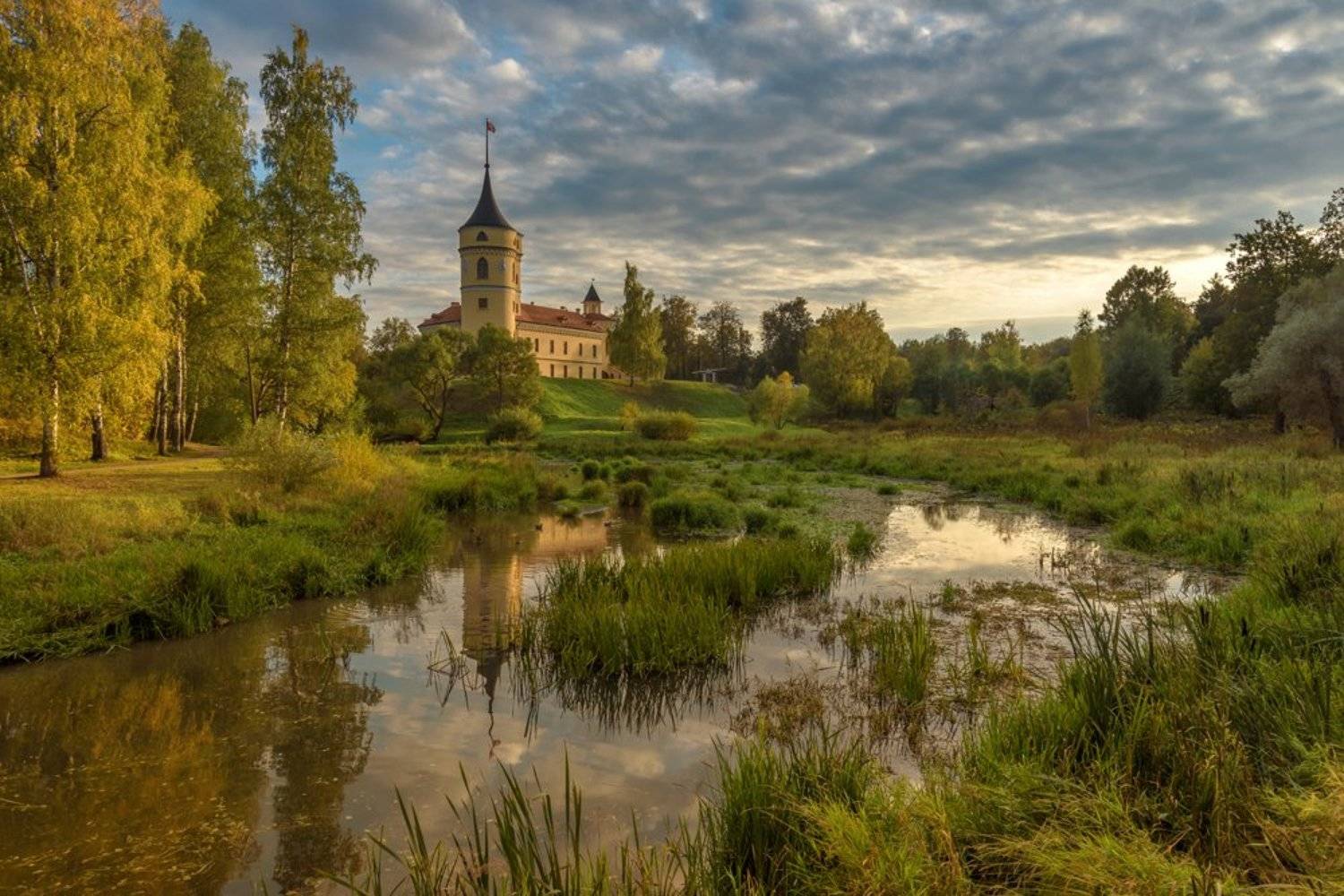 парк, замок бип, крепость, город павловск, природа, пейзаж, пригороды петербурга, Марина Павлова