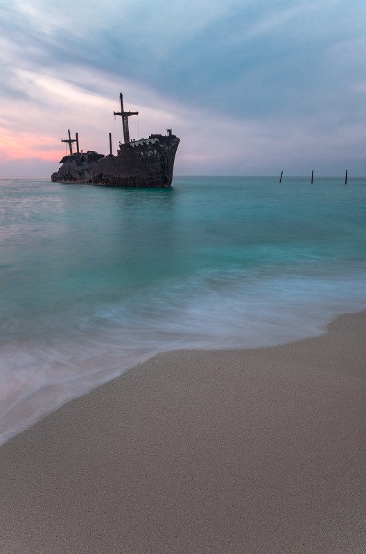 iran, ship, sea, seascape, sunset, иран, корабль, море, закат Old Greek ship фото превью
