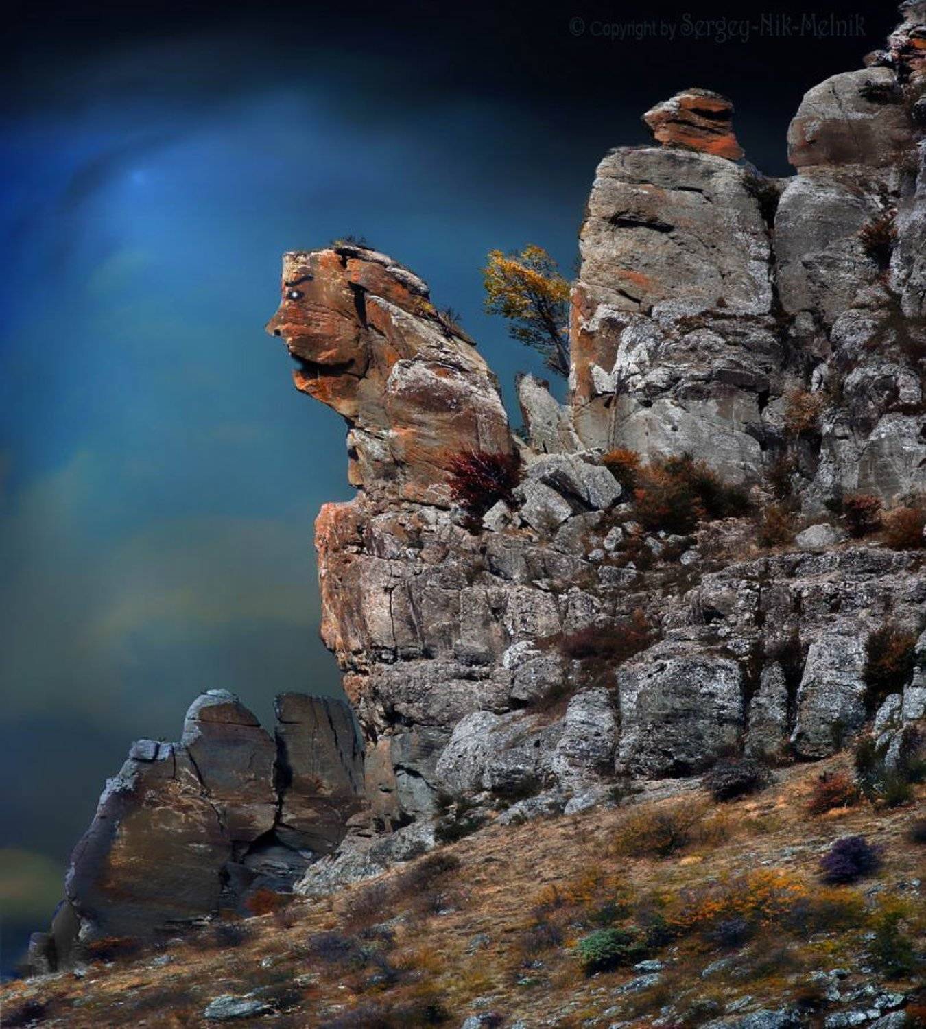 каменные-монстры-крыма , каменные-монстры-крыма, долинапривидений, горы, скалы, зеленогорье, панагия, алушта, демерджи, крым, симеиз, чатырдаг, Melnik-oy Serg-N-