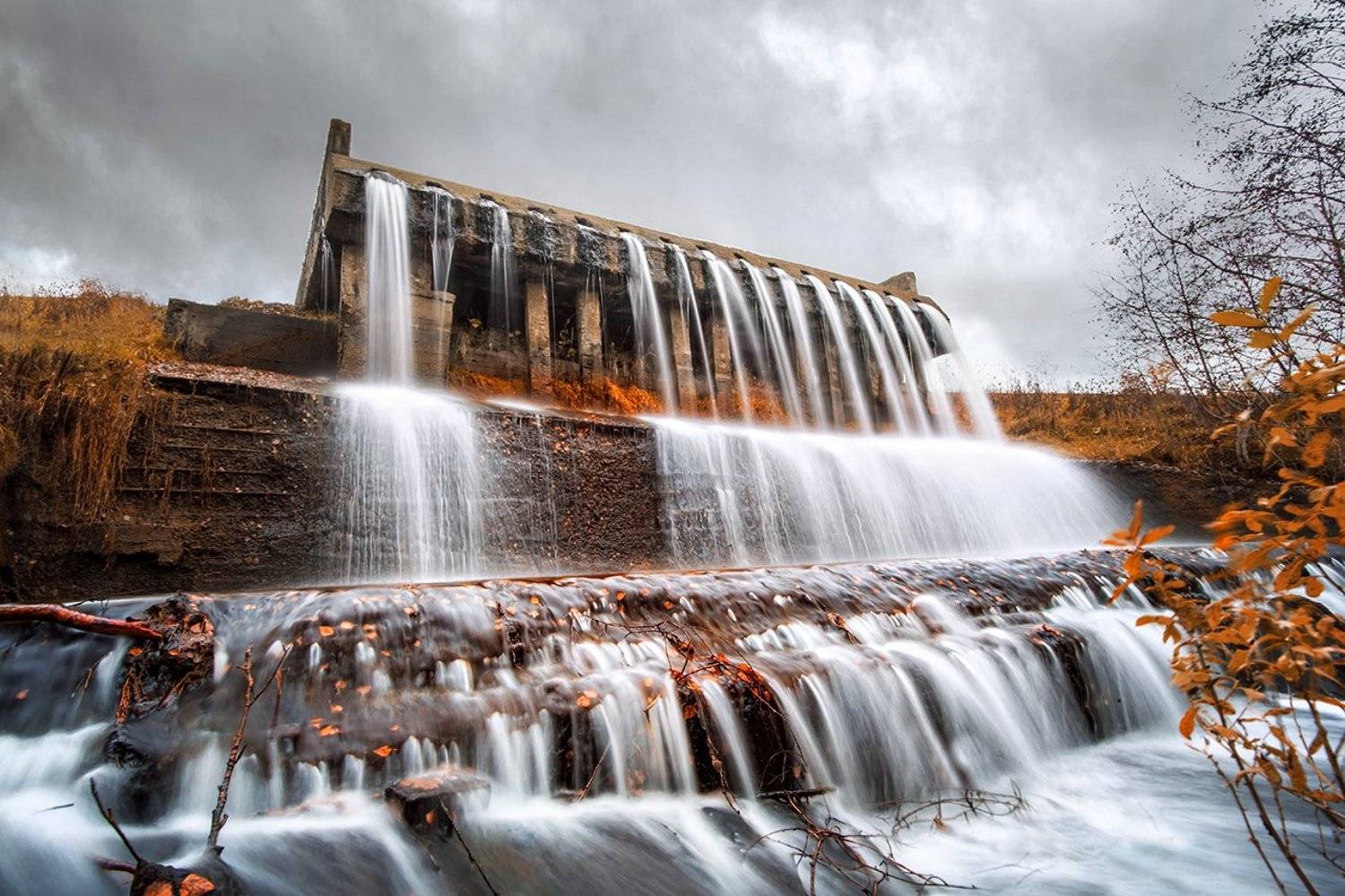 Водопад, Удмуртский водопад, водопад в Каменное, Удмуртия, Vyacheslav Lozhkin