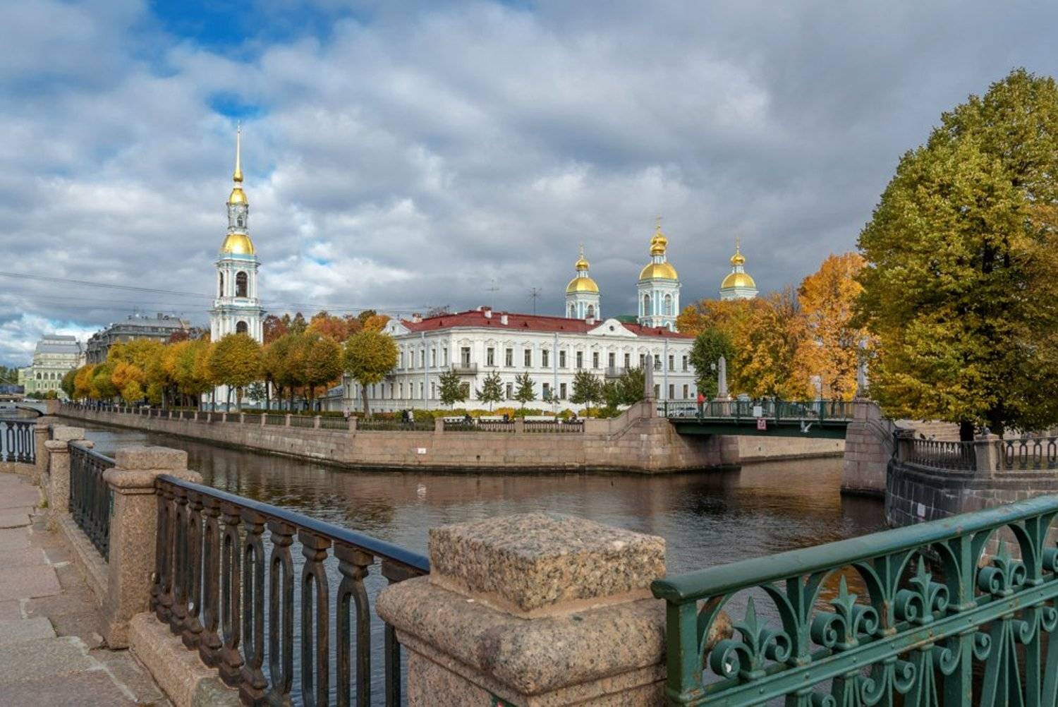 город, петербург, городской пейзаж, крюков канал,николо-богоявленский морской собор, храм, собор.золотая осень, Марина Павлова