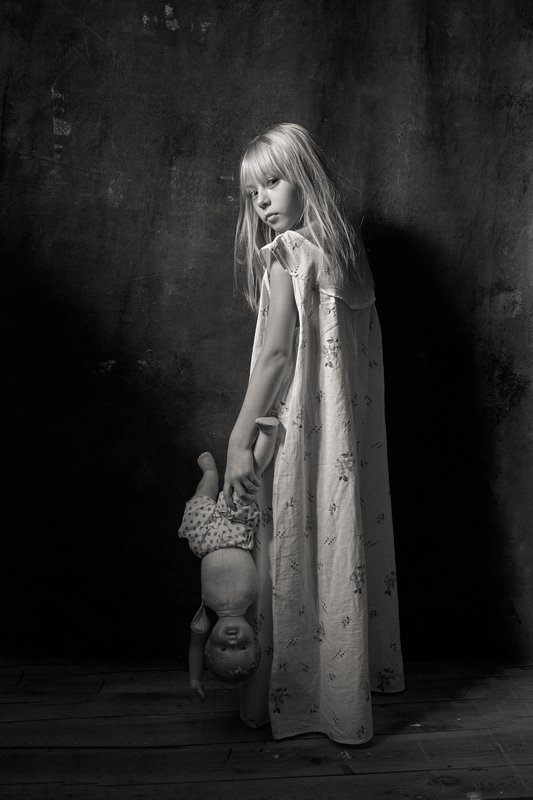 портрет, постановочная фотография, модель, фешн, евгений корниенко Дети и куклы фото превью