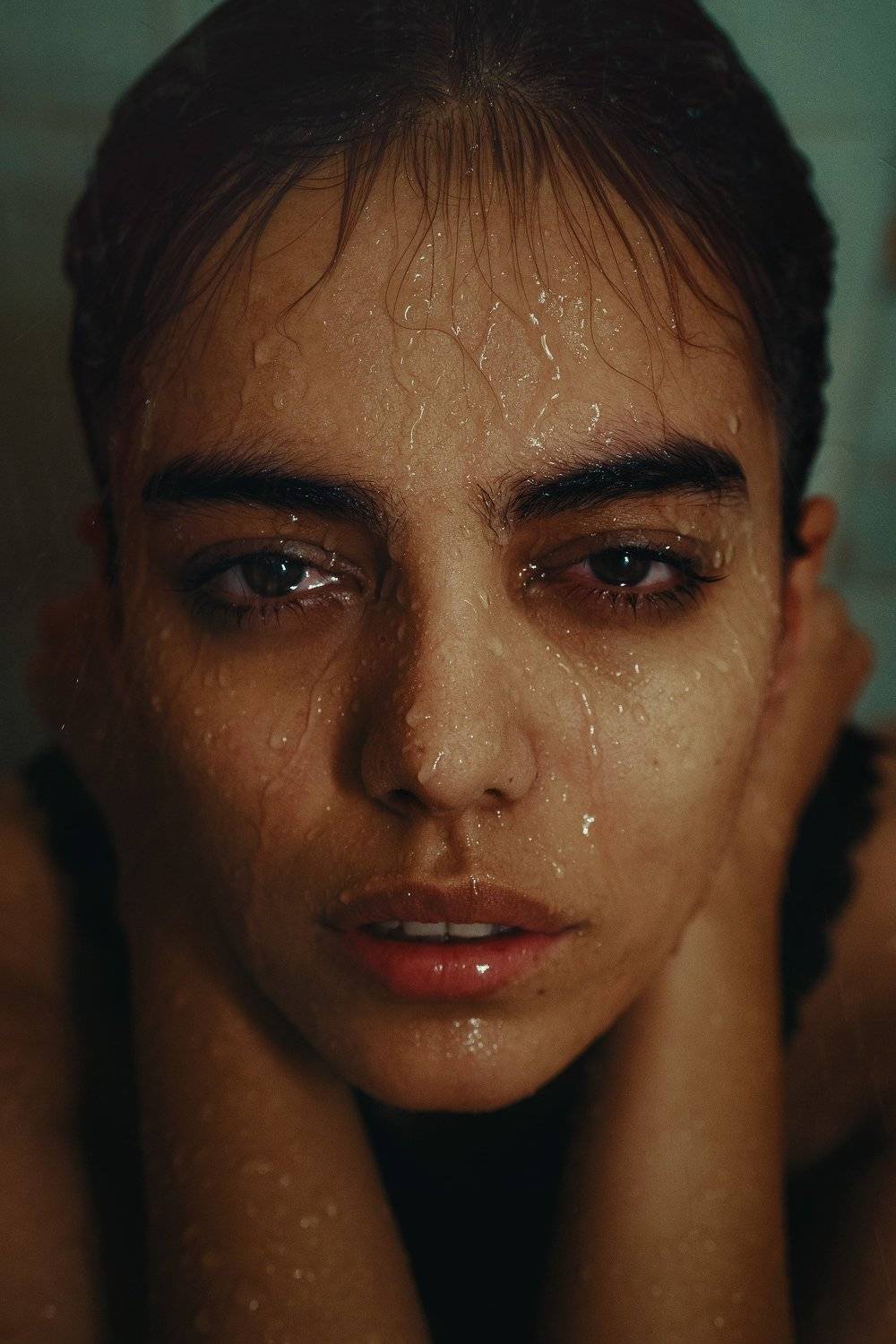 poprtrait girl model face close up , Ali Arabzadeh