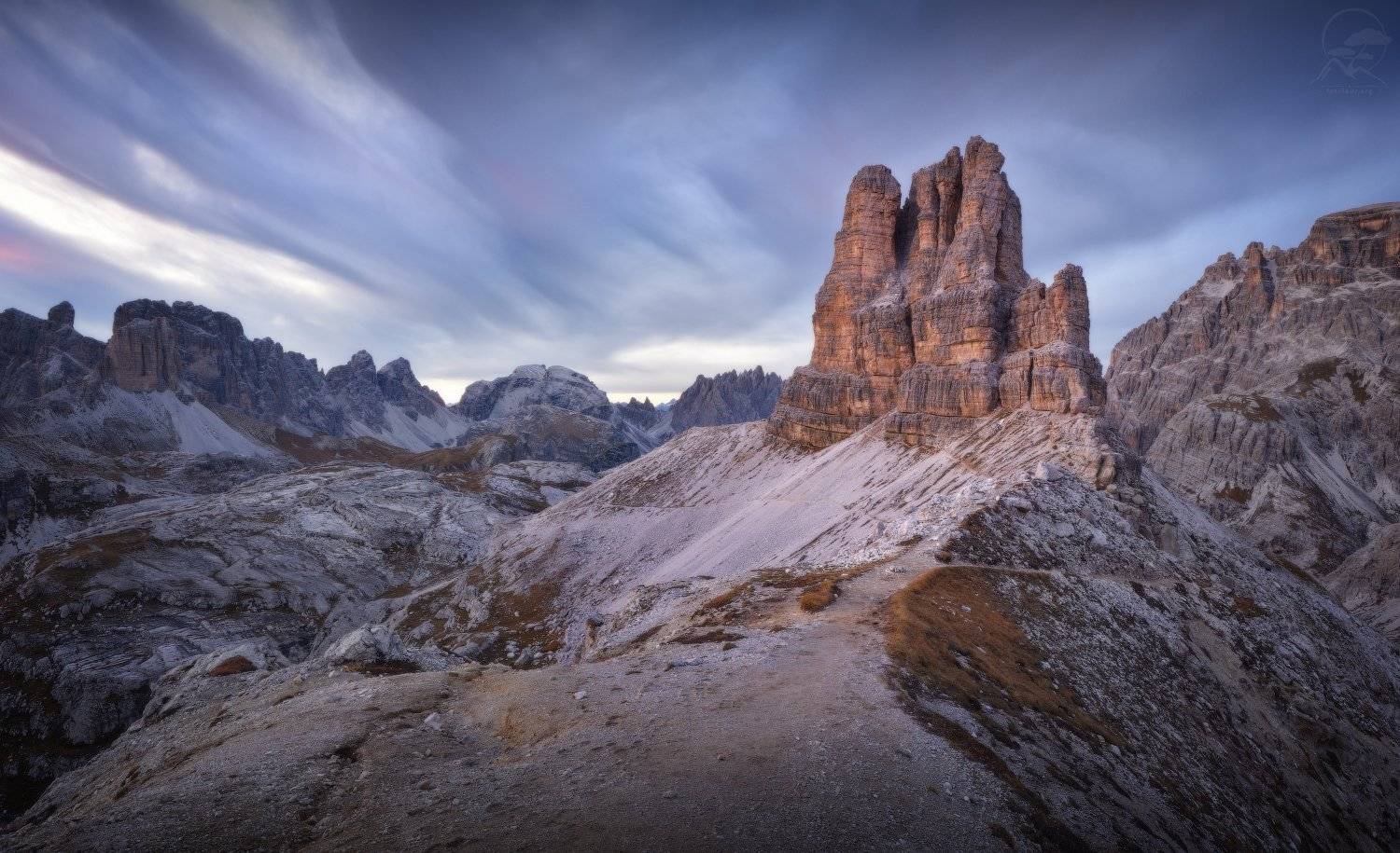 пейзаж, природа, горы, италия, доломиты, torre di toblin, Анатолий Гордиенко