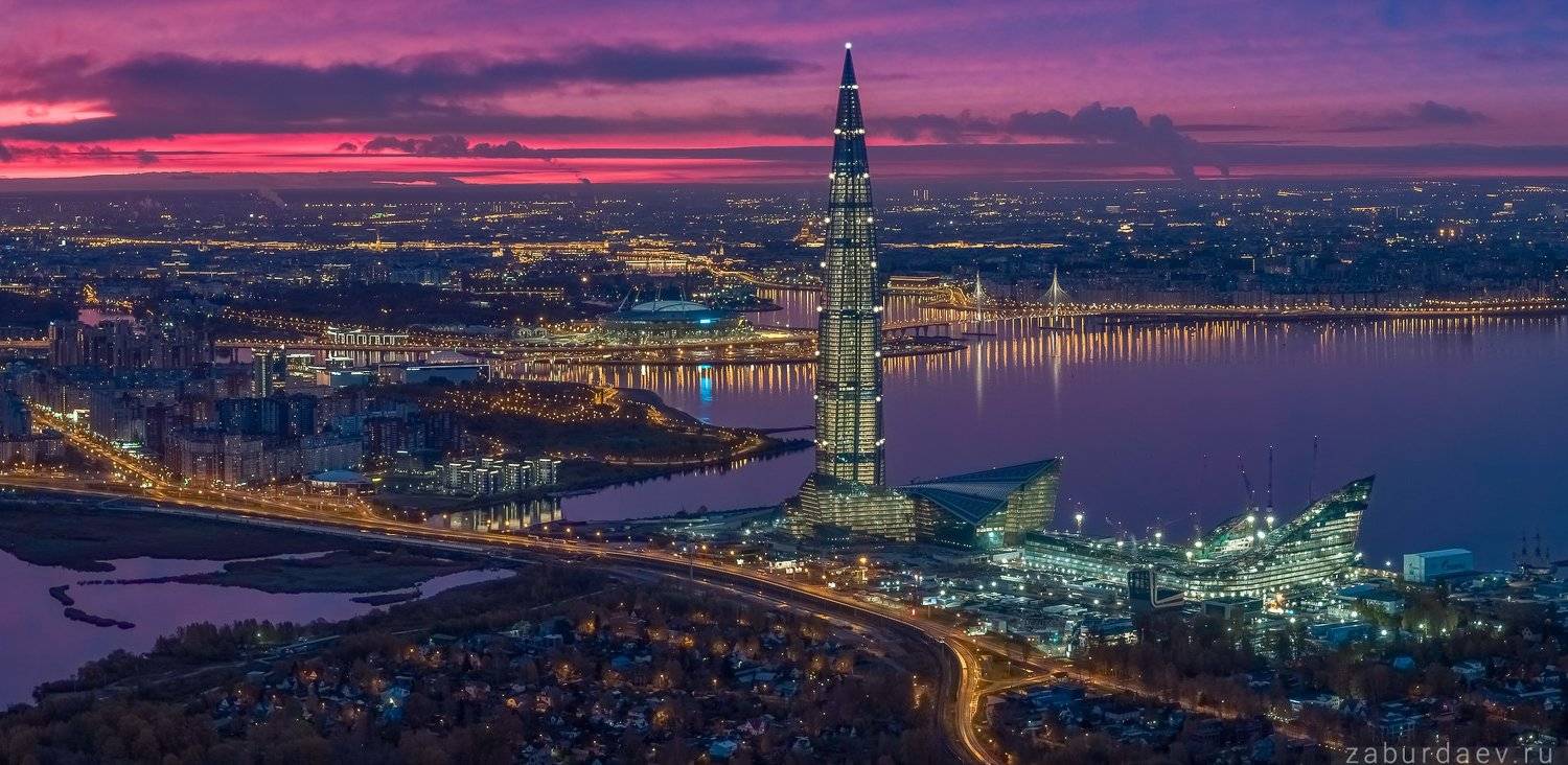 россия, петербург, санкт-петербург, город, архитектура, осень, утро, рассвет, дрон, Станислав Забурдаев