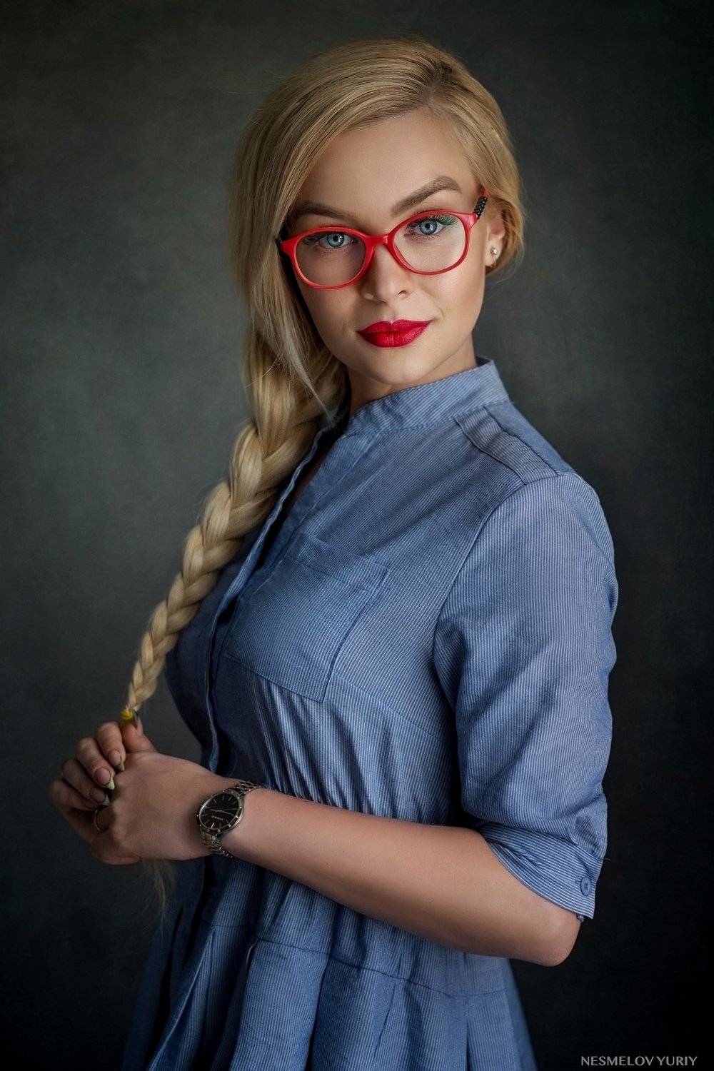 girl, portrait, art, девушка, портрет, Несмелов Юрий