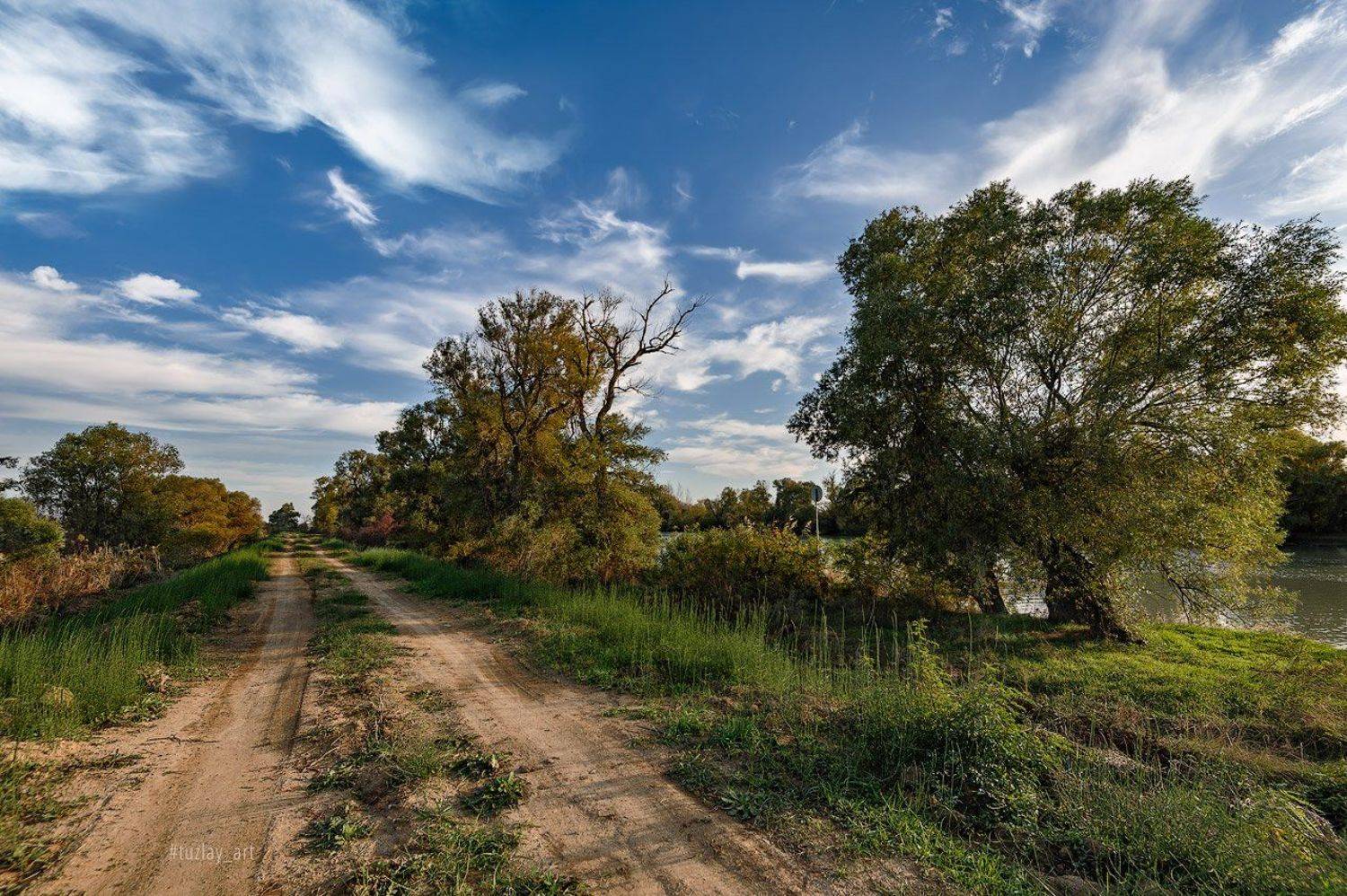 кубань, сентябрь, река, кубанский берег, таманский полуостров, темрюк, Владимир Тузлай