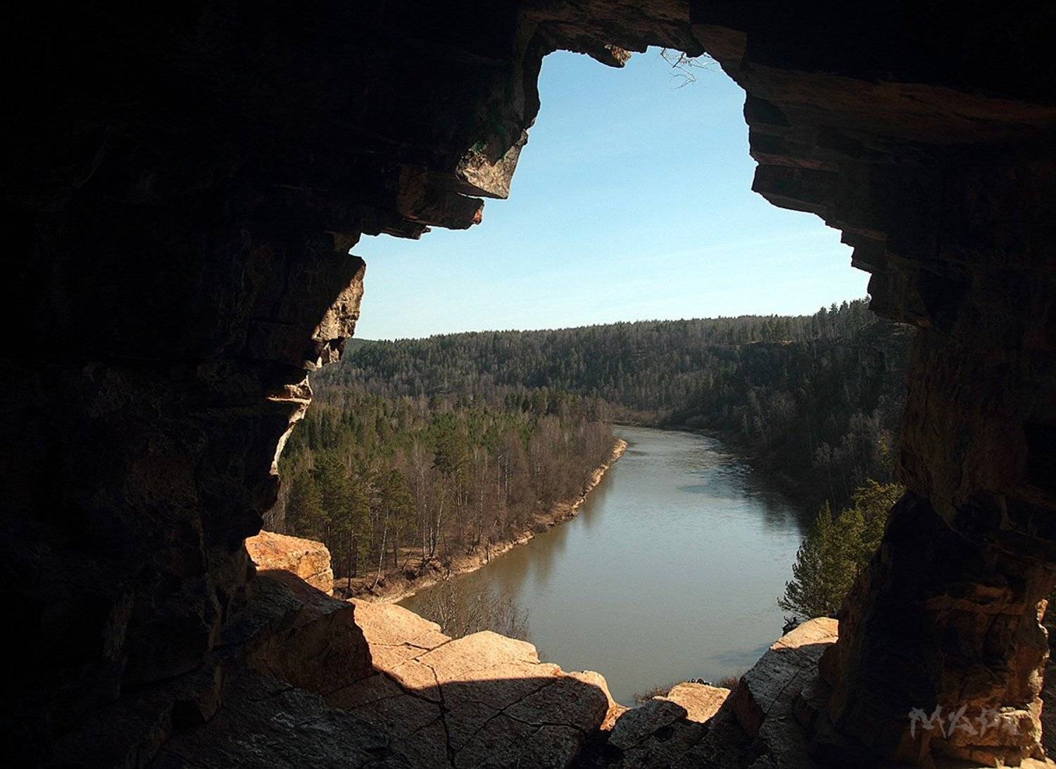 пейзаж пещера салавата башкортостан, Шангареев Марс