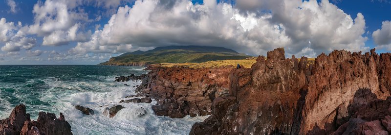 #пейзаж #путешествия #море #непогода #тайфун #янкито #итуруп #курилы После шторма. фото превью