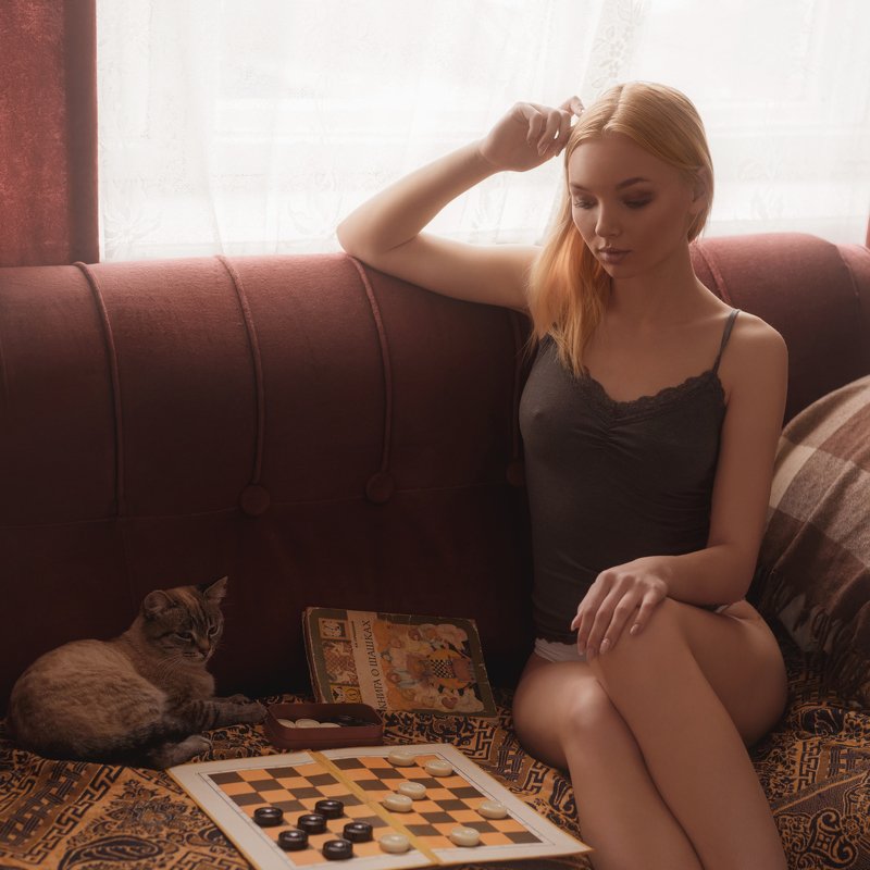 Когда кот требует внимания :) фото превью