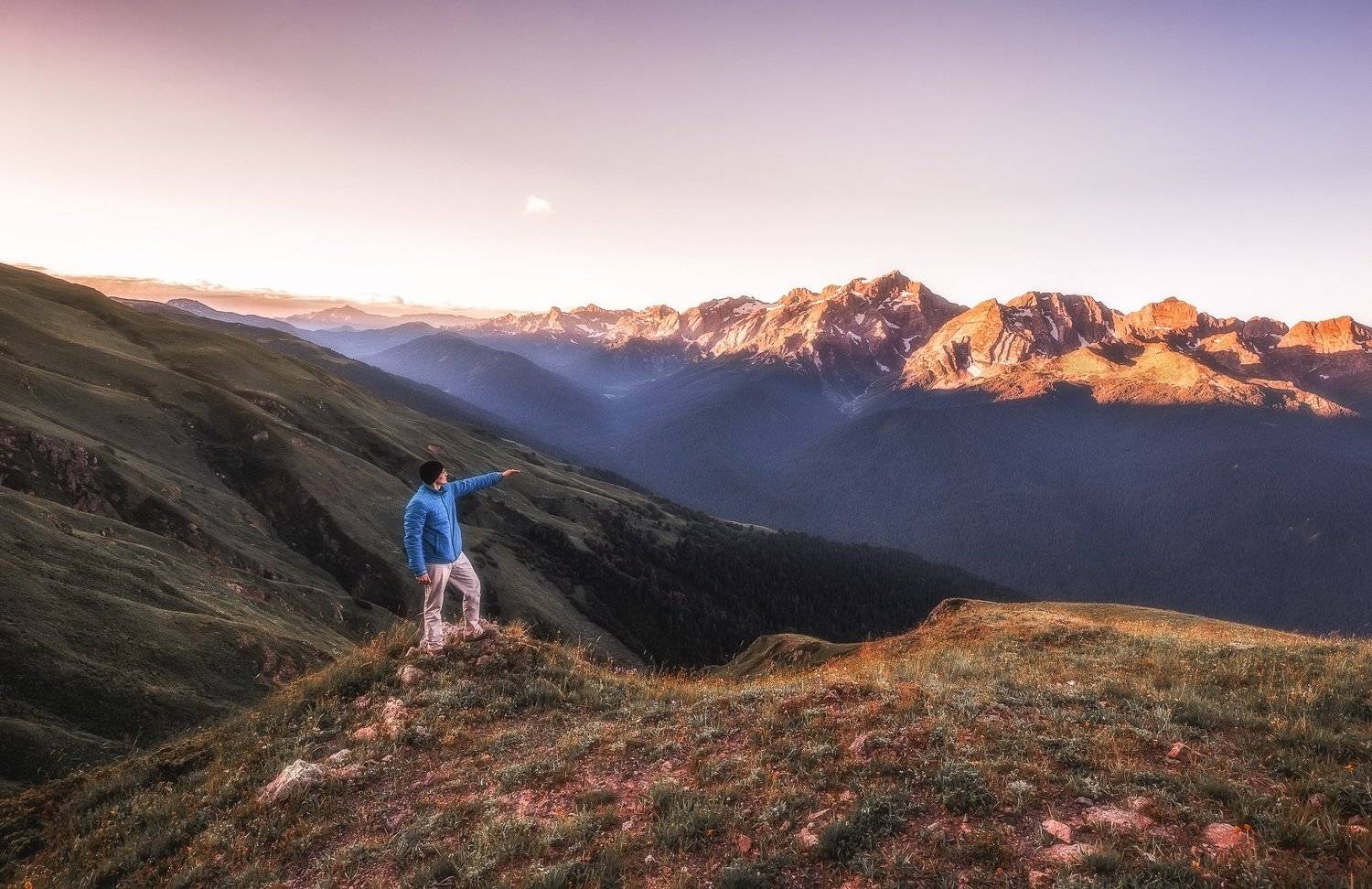 Сочи, горы, Красная Поляна, пейзаж, лето, Сергей Шабанов