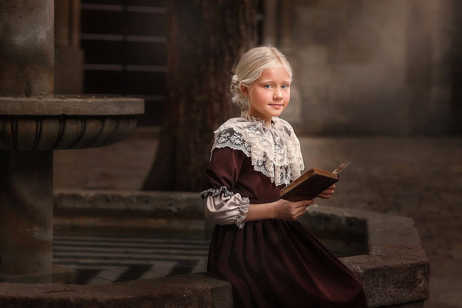 девочка, ретро, винтаж, Оксана Пипкина