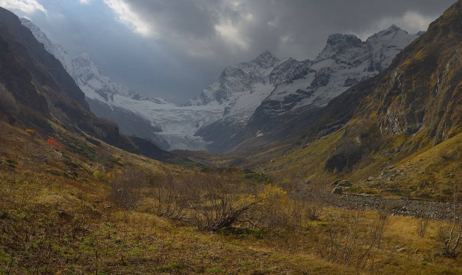 горы кавказ осень птыш, Александр Жарников