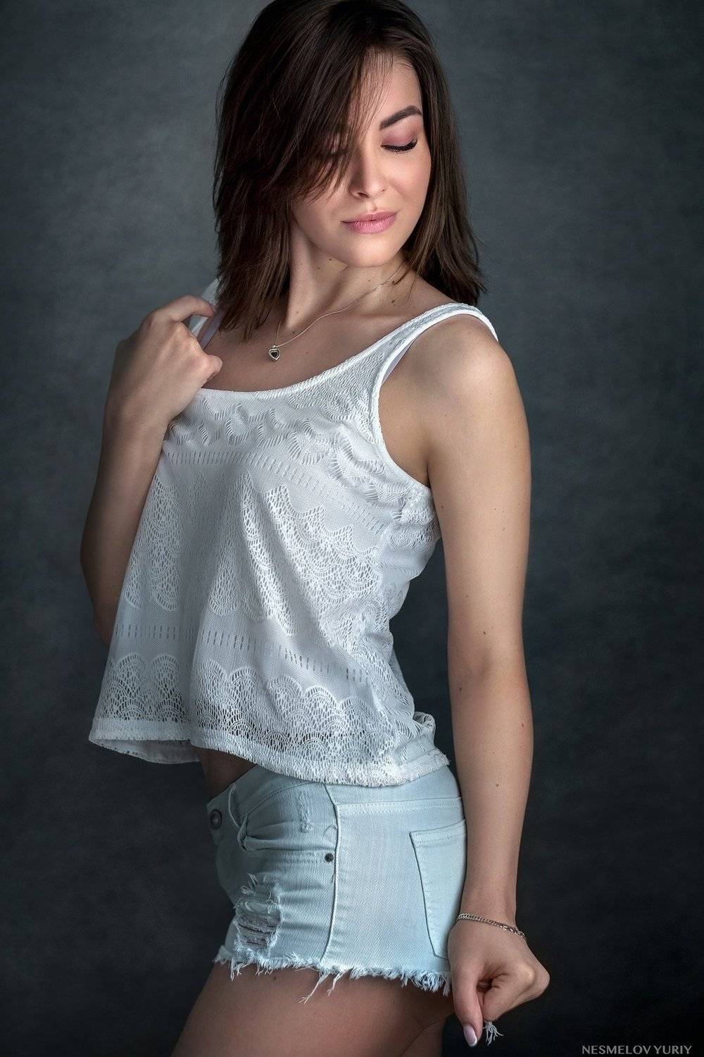 girl, portrait, art, девушка, портрет, Несмелов Юрий