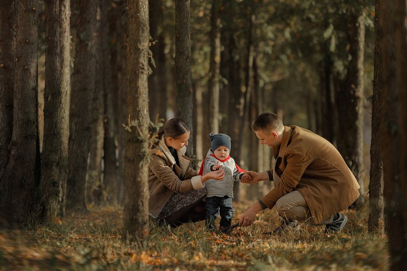 семья, портрет, ребенок ... фото превью