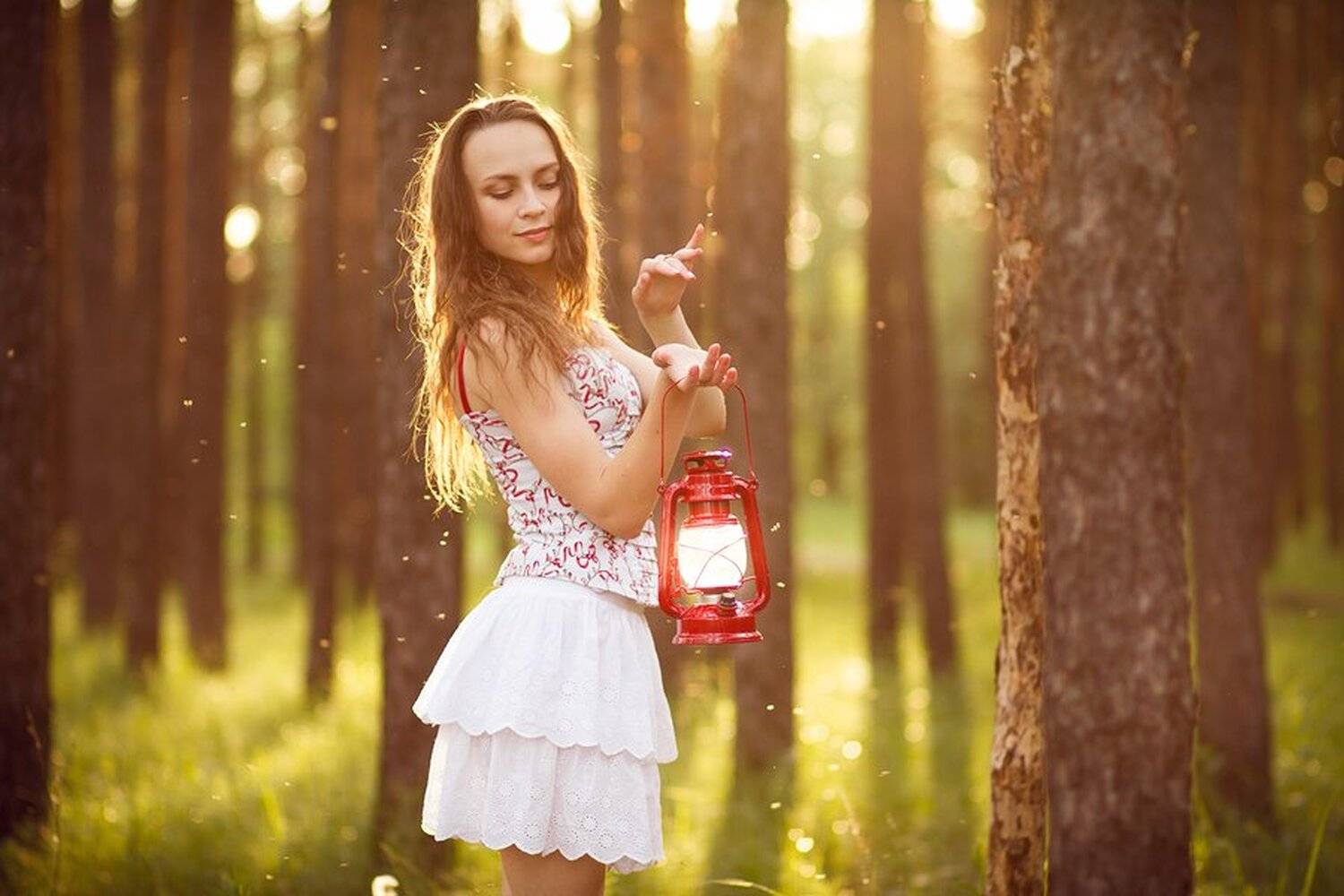 лев, вечер, девушка, Никита